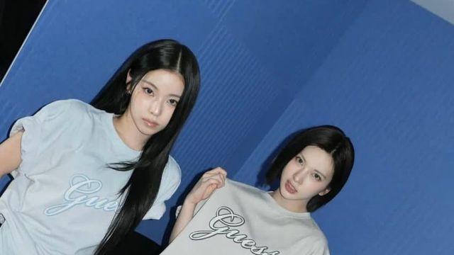 GUESS 화보 찍은 걸그룹 엔믹스