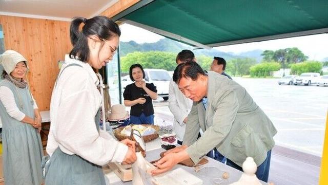 장성호 수변길마켓 개장...12월 28일까지 매주 토·일·공휴일