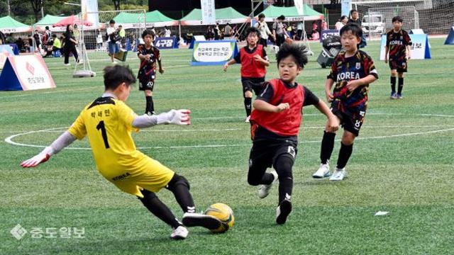 [제16회 동구풋살대회] 전국 48개 팀 1000여 명 참가… 가을바람과 함께 달렸다