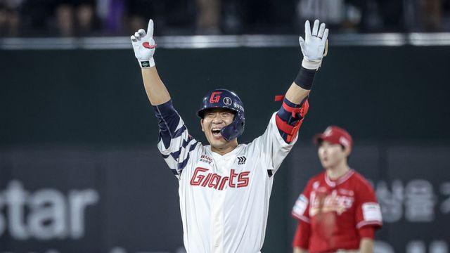 주승우→유영찬→조병현...롯데 김민성, 마무리 투수만 만나면 '킬러 본능' 발휘 [IS 피플]