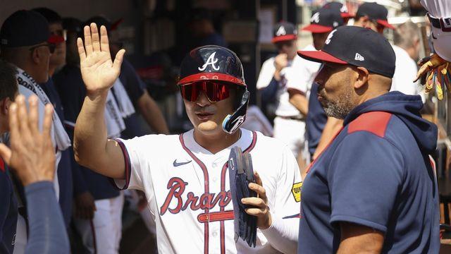 MLB 애틀랜타 김하성, 올 시즌 첫 '3안타'…볼넷 포함 4출루