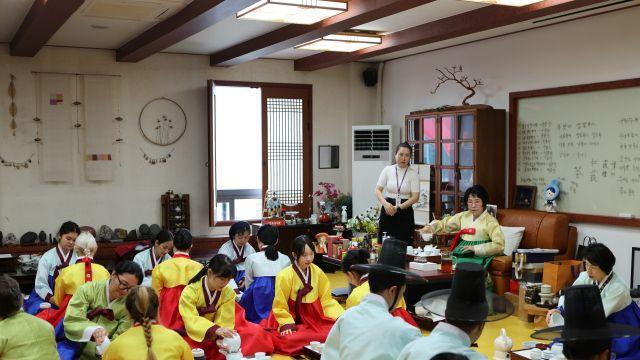 한국차문화협회, 인천 연수구가족센터와 다문화가정 한국전통차문화 교육
