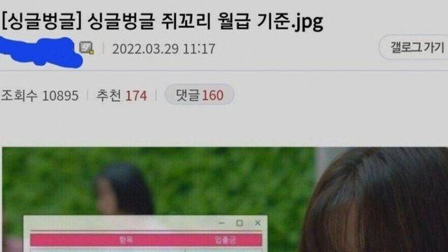 가난한 사회초년생 생활수준