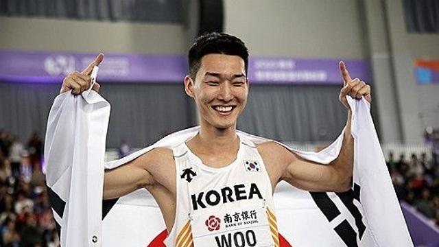 우상혁, '역사의 땅' 도쿄서 한국 첫 金 도전…세계선수권 정상 보인다 [도쿄 현장]