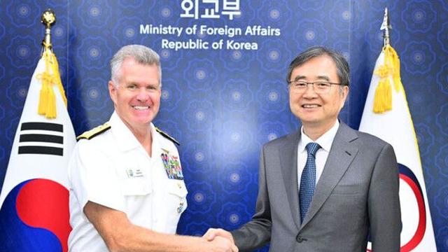 조현, 美인태사령관 접견…동맹현대화 과정 주한미군 등 역할 당부