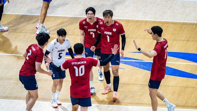 남자배구대표팀, 세계선수권 프랑스와 첫 경기서 0-3 완패