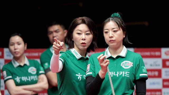 ‘김가영 2승’ 하나카드, 하이원리조트 꺾고 2연승 질주…팀리그 3R 단독 선두