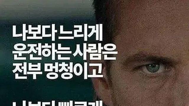 거의 정확한 운전할때의 운전자의 심리
