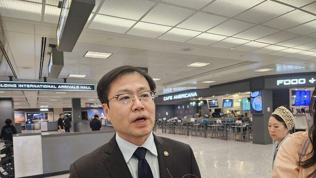 방미 통상교섭본부장 
