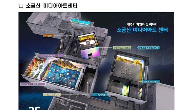 원주시, 소금산 미디어아트센터 개관…디지털 문화관광도시 구축