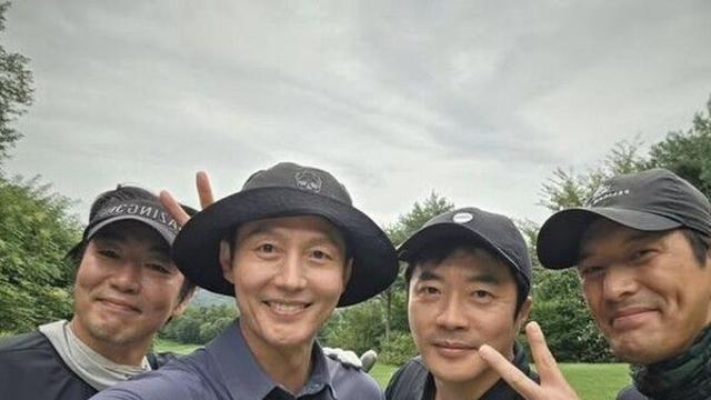 '말죽거리' 권상우·이정진·이종혁, 골프장서 찰칵 