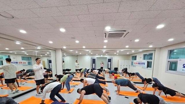 거제시보건소, 외국인 근로자 운동교실 운영