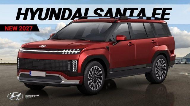 “캐딜락 닮은 후면부 인상적” 현대차 중형 SUV 새로운 디자인으로 재탄생