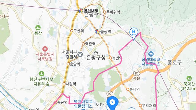 서울에서 가장 지하철 접근성이 떨어지는 구