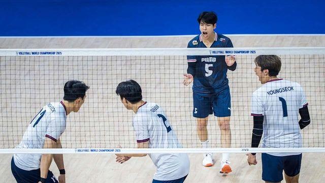 한국 남자배구, 아르헨티나에 1-3 패… 2연패로 세계선수권 탈락