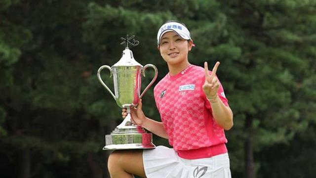 KLPGA 유현조, 생애 최초 K랭킹 1위 등극