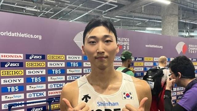 [단독인터뷰] 우상혁 조언 받은 세단뛰기 유규민 