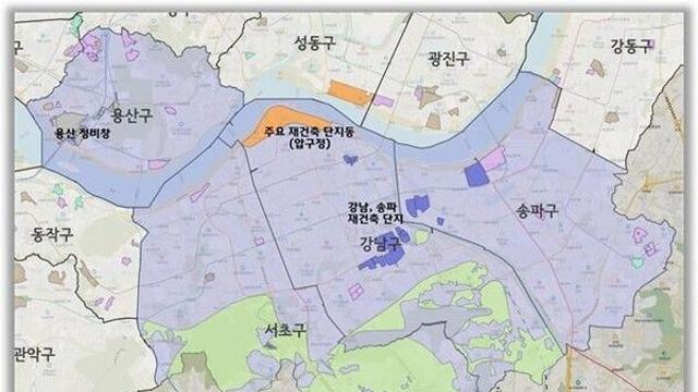 서울시, 강남 3구·용산구 '토지거래허가구역' 내년 12월 31일까지 연장