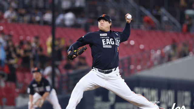 ‘류현진 시즌 9승 수확’ 한화, KIA 꺾고 3연승…1위 LG와 2.5G 차