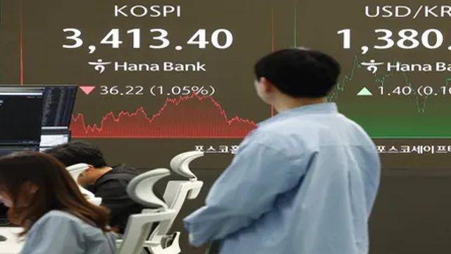 코스피 12거래일 만에 하락 마감…美 FOMC 앞두고 경계심 유입