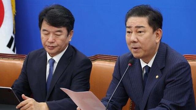 김병기, 내란특검 참고인 방문 조사…'조태용 직무유기' 의혹 관련 조사