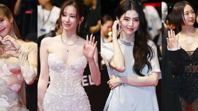 [제30회 부산국제영화제] 리사·금새록·한소희·전종서…뜨거운 밤, 女배우 드레스 열전