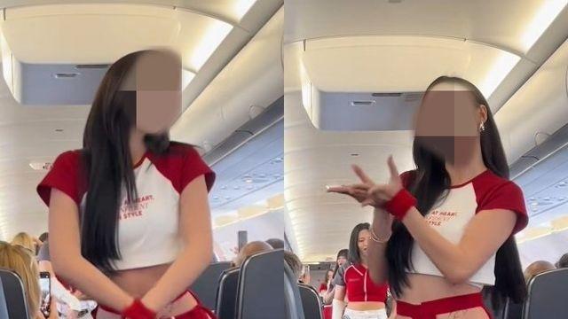 기내서 춤춘 에어아시아 승무원…갑론을박