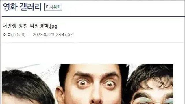 어느 디시인의 인생을 망쳐버린 영화 