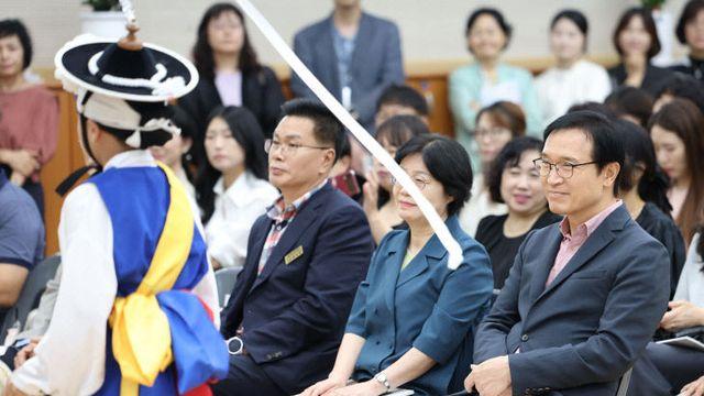 임태희 경기도교육감, 배움의 장 ‘전통예술교육’ 활성화 도모