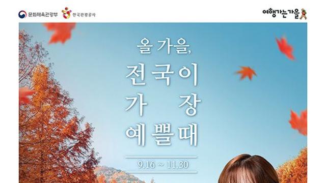 11월까지 '여행가는 가을'…교통·숙박·여행상품 등 전국 곳곳 할인