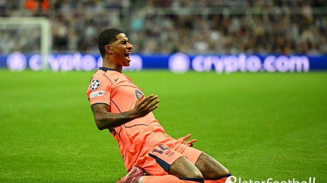 [UCL REVIEW] '탈맨유' 래시포드 드디어 터졌다! 환상 멀티골 작렬...바르셀로나, 뉴캐슬에 2-1 승리