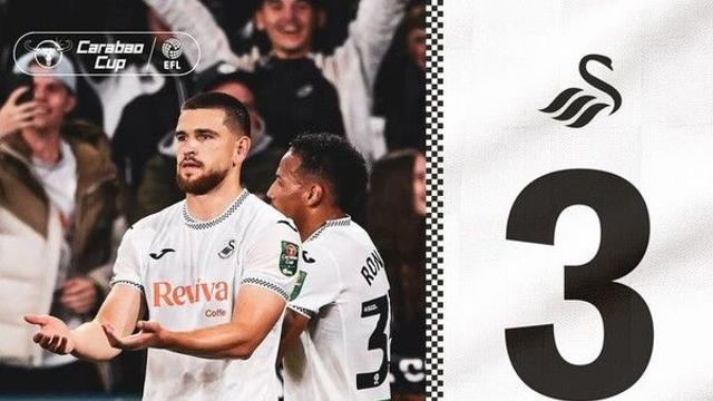 '엄지성 도움' 스완지, 리그컵서 EPL 노팅엄에 3-2 극장승