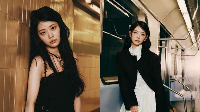 정수빈, 中 패션 매거진 단독 커버 장식…도회적 비주얼 눈길