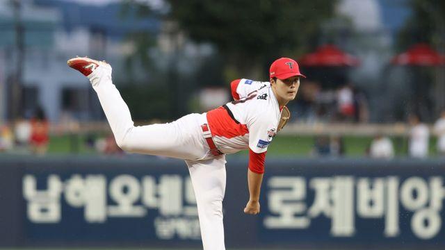 첫 패전에도 합격점 받았다...'152km 쾅' KIA 김태형 
