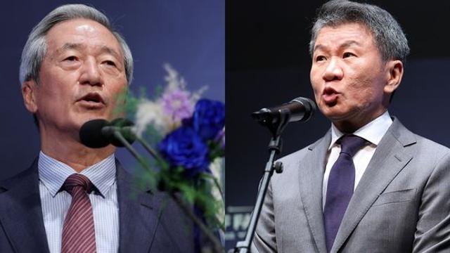 '한국축구 대부' 정몽준 명예회장, 정몽규 축구협회장 앞에서 '쓴소리' 날렸다