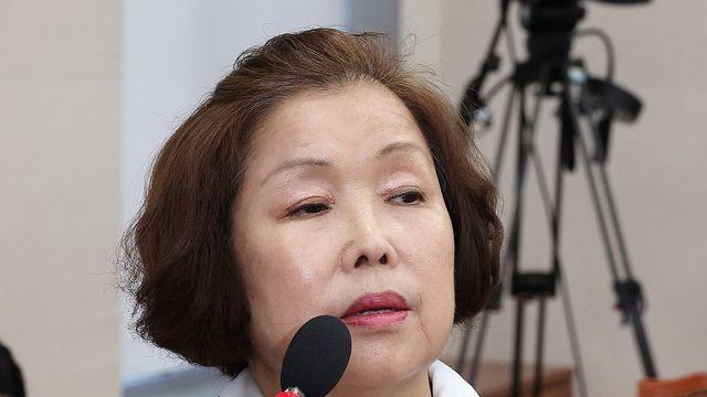'댓글조작 의혹' 리박스쿨 손효숙 대표 구속심사 출석(종합)