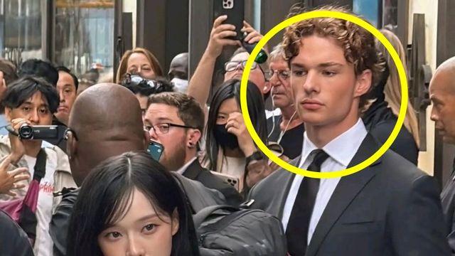 “윈터 뒤에 저 남자 누구?”…잘생겨 난리 난 경호원의 정체