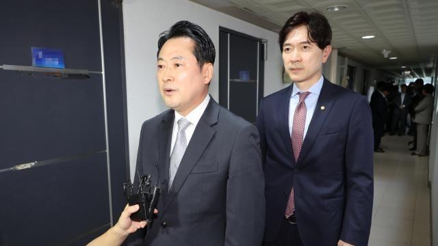 장동혁, 김건희 특검 압수수색에 