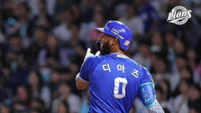 삼성 디아즈, 48호 홈런 폭발…외국인 한 시즌 최다 타점 신기록