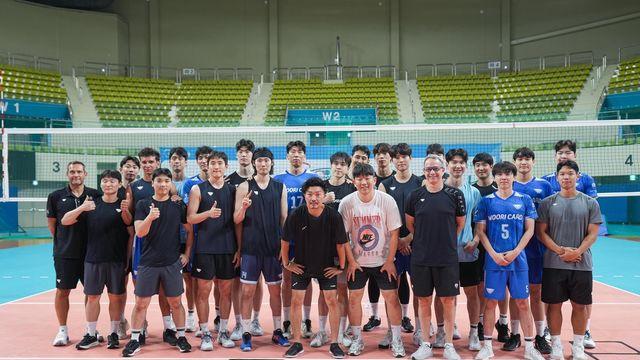 남자배구 우리카드, 25일부터 엿새간 일본 전지훈련 담금질