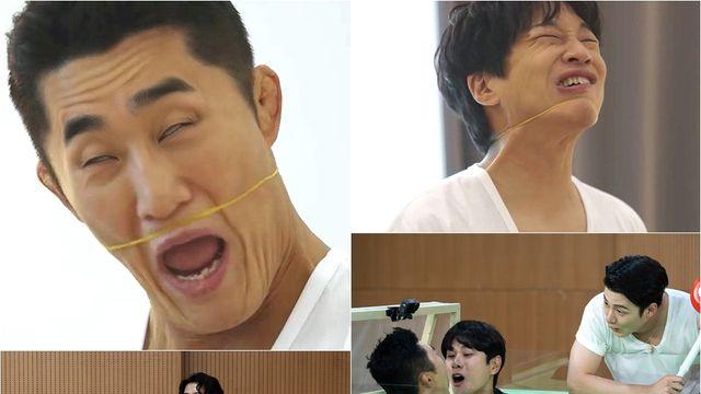 차태현-오상욱, ‘핸썸’ 포기했다…사지육신+안면근육 총동원