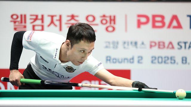 '복수 성공' 에스와이, 하이원에 4-3 '풀세트 승'…3승 2패 [PBA 팀리그 3R]