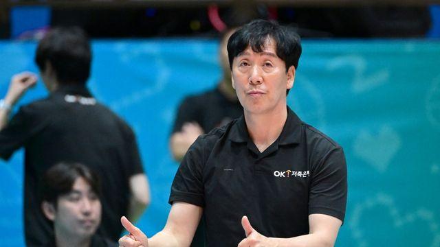 '예선 3G 전승' OK저축은행, 결승행 바라본다...신영철 감독 