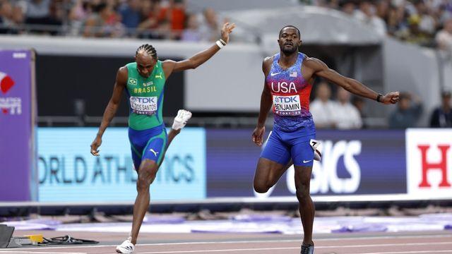 벤저민, '만년 2위' 설움 딛고 세계육상 남자 400ｍ 허들 우승