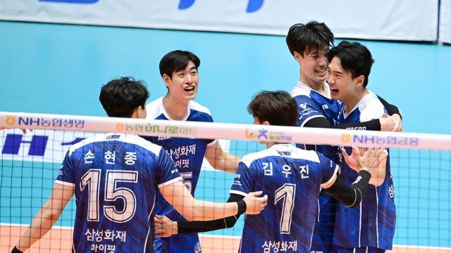 '0:2→3:2 대역전극' 대한항공, 삼성화재 제압→컵대회 결승 진출...서현일+임재영 44점 합작 [여수:스코어]