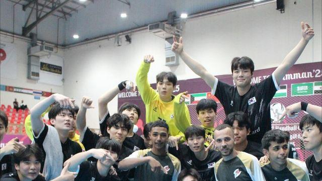 한국, U-17 아시아 남자핸드볼 선수권 결선리그서 바레인 제압