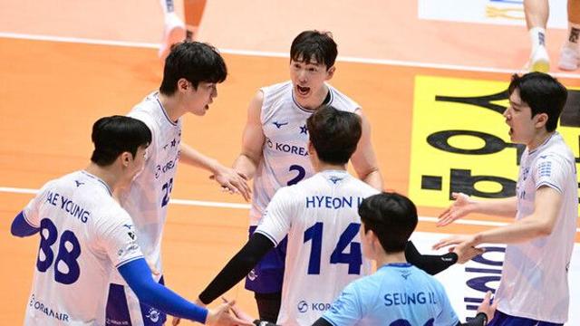 대한항공, 삼성화재 3-2로 누르고 컵대회 결승행…OK저축과 격돌