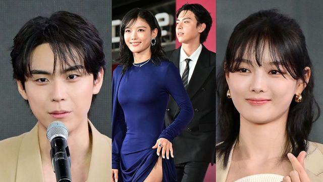 '여행 목격 ♥열애설' 김유정·김도훈, 부국제 커플룩+다정한 표정 재조명 [BIFF 2025]