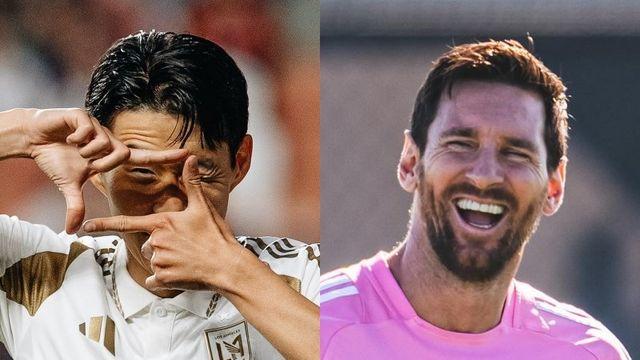 ‘아시아 레전드’ 손흥민, ‘GOAT’ 메시 앞에서 찰칵 세리머니 꿈이 아니다!…메시, 마이애미와 재계약 임박→두 전설의 맞대결 가능성도 여전히 존재
