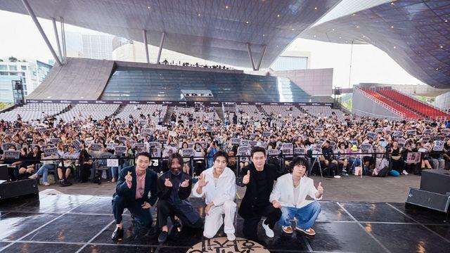 '굿뉴스' 설경구·홍경·야마다 타카유키·카사마츠 쇼, 부산국제영화제 현장 공개